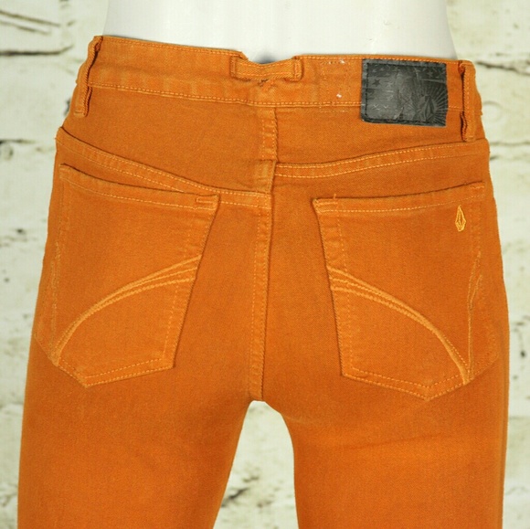 Volcom High-Waist Flare Fit Jeans SZ 1 NWOT - Picture 5 of 8